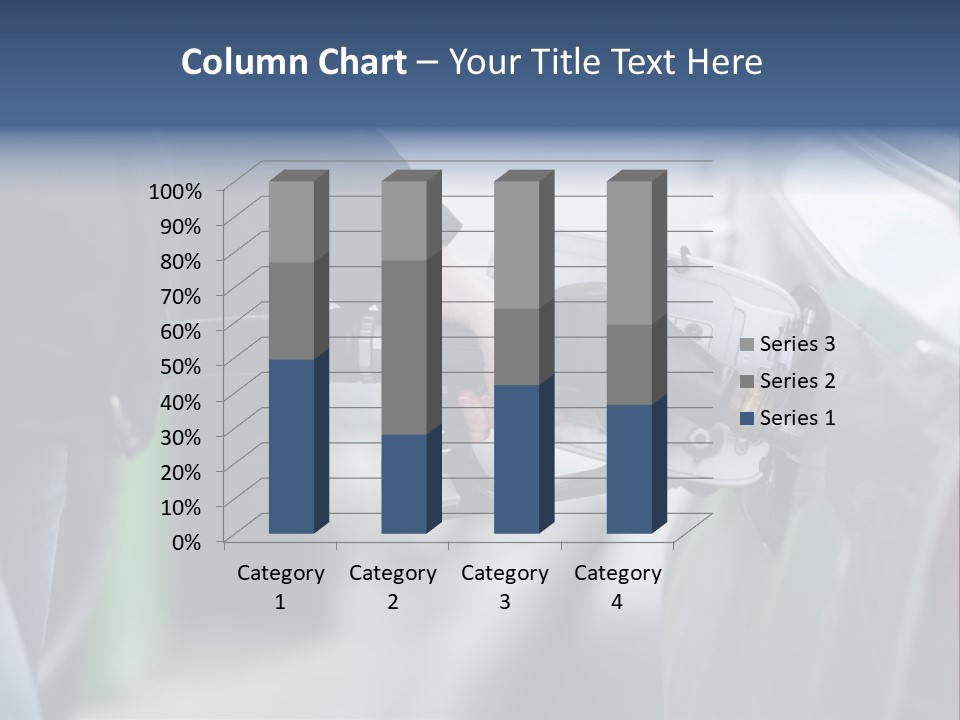 High Auto Sign PowerPoint Template