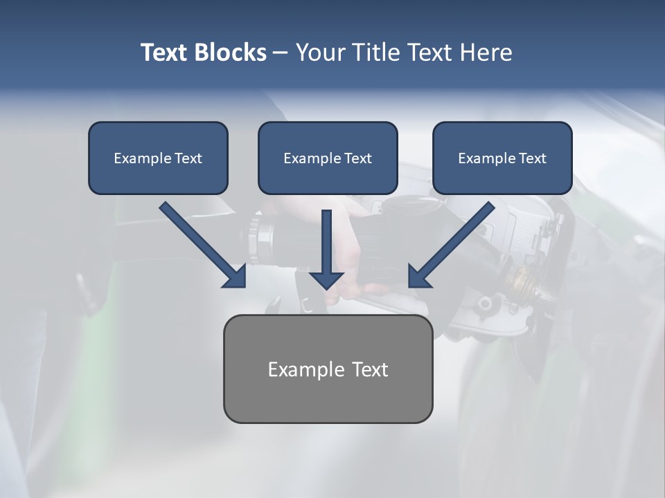 High Auto Sign PowerPoint Template