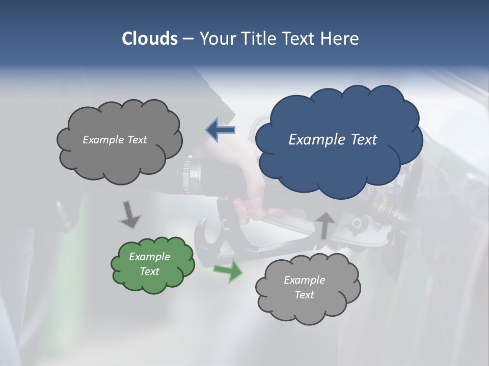 High Auto Sign PowerPoint Template