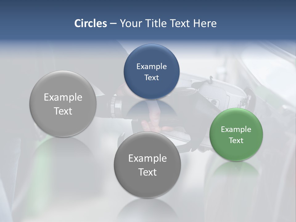 High Auto Sign PowerPoint Template