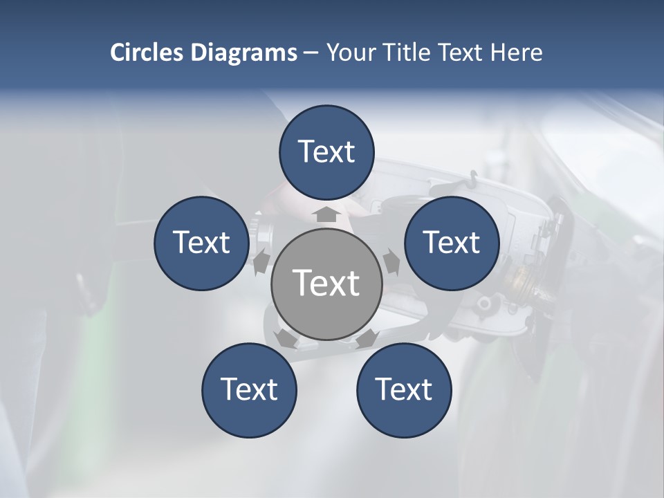 High Auto Sign PowerPoint Template