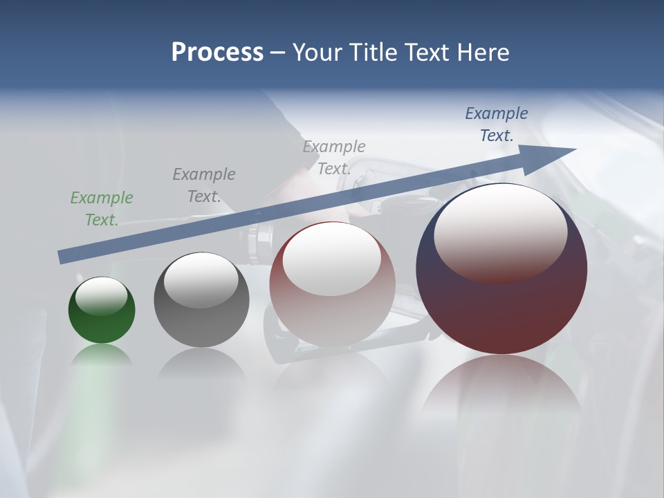 High Auto Sign PowerPoint Template