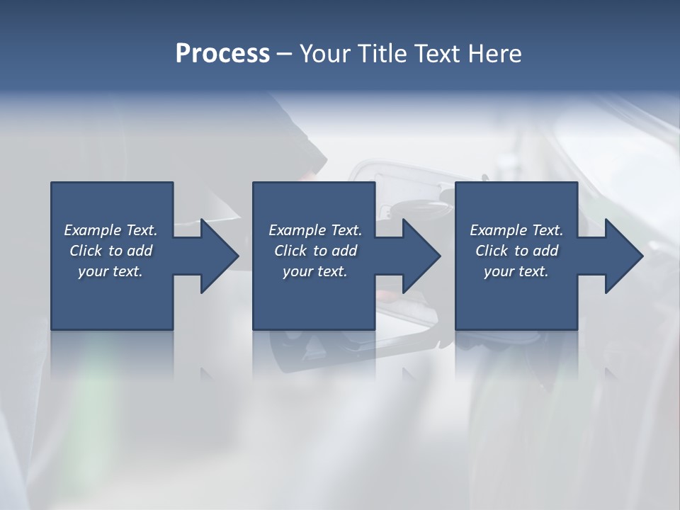 High Auto Sign PowerPoint Template