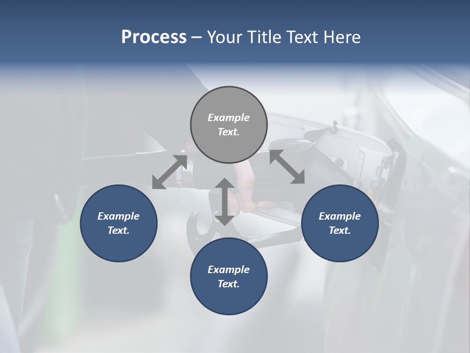 High Auto Sign PowerPoint Template