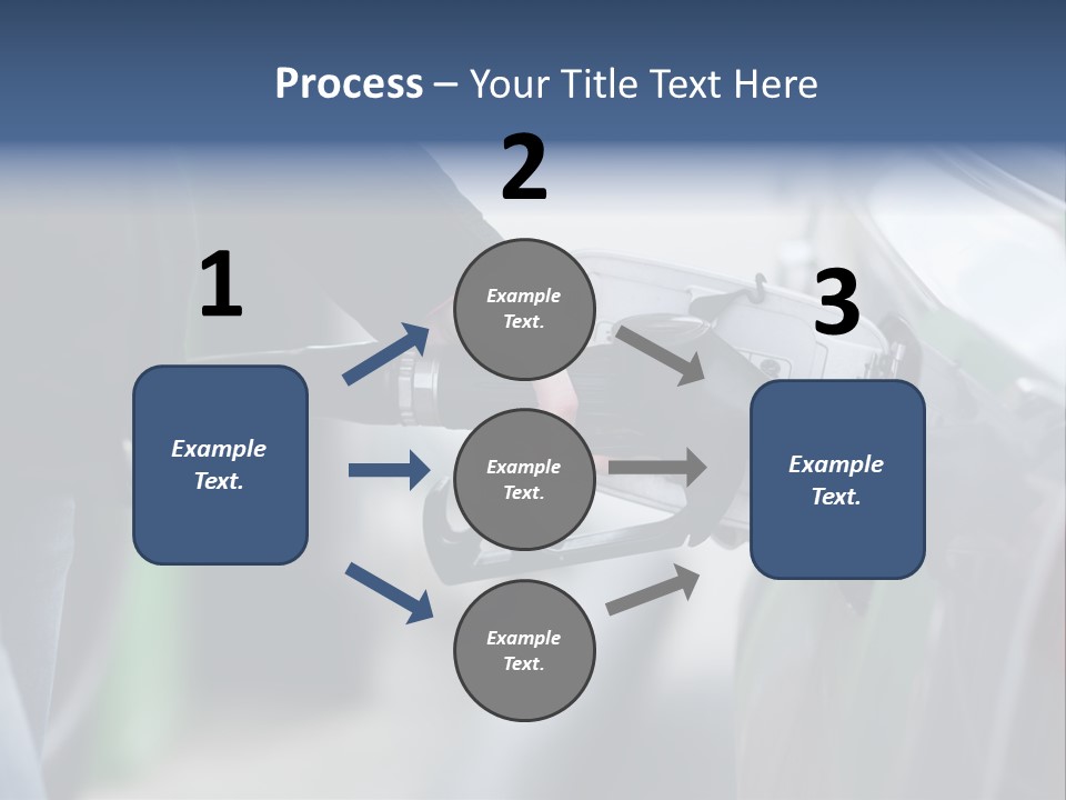 High Auto Sign PowerPoint Template