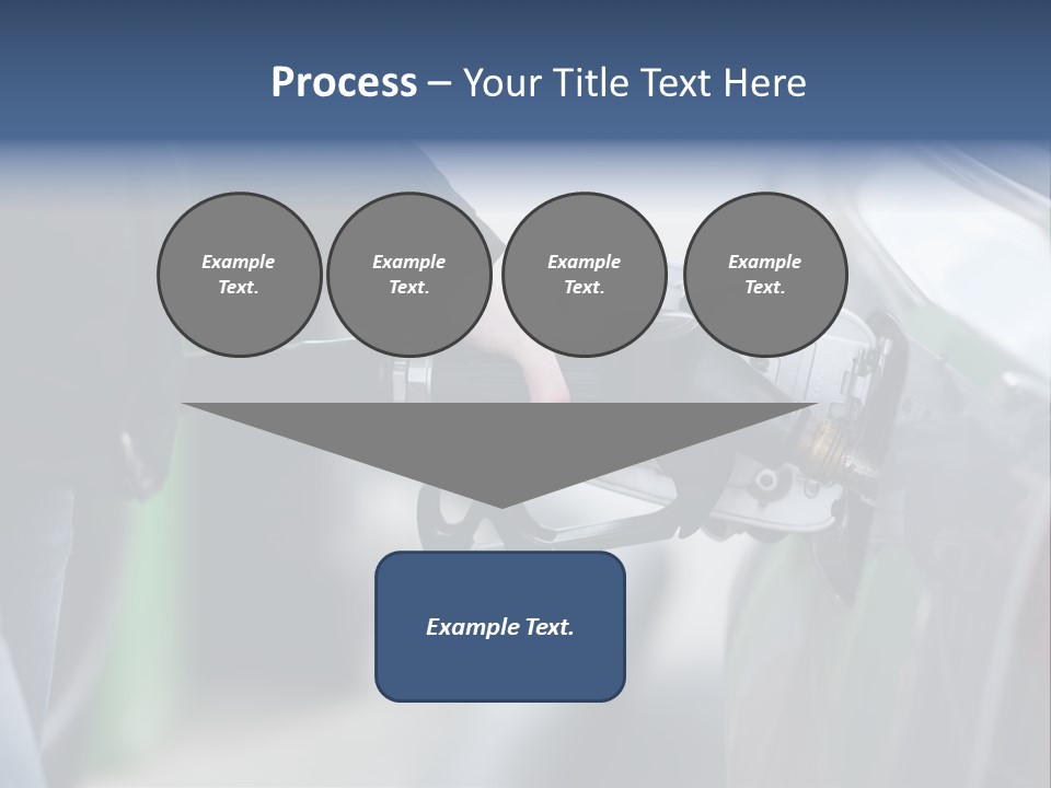 High Auto Sign PowerPoint Template