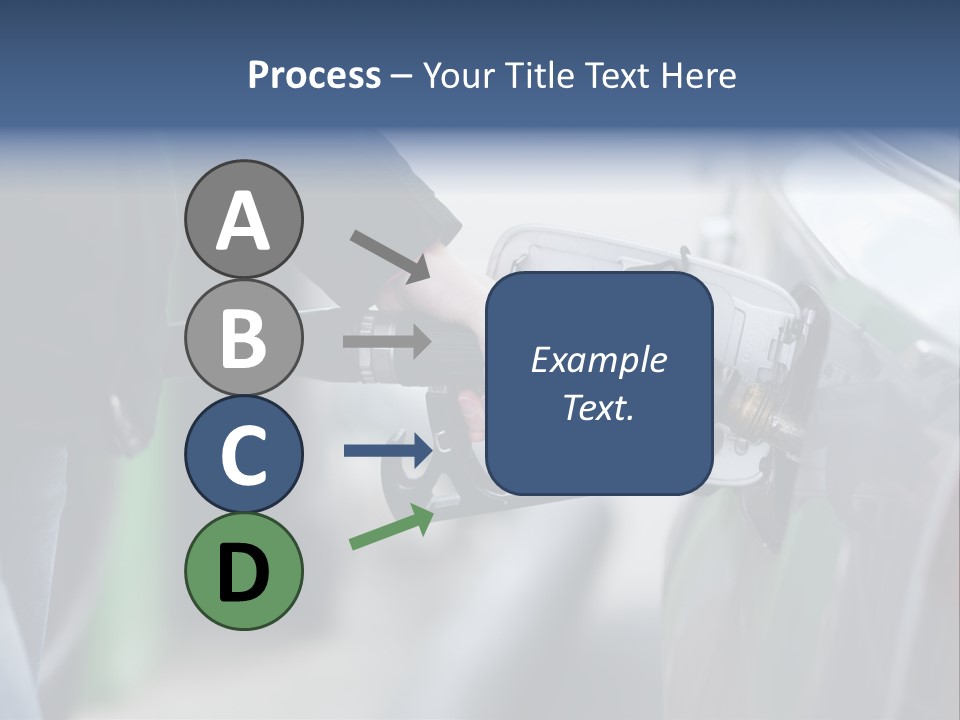 High Auto Sign PowerPoint Template