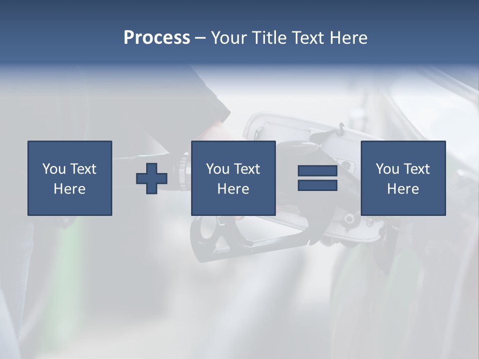 High Auto Sign PowerPoint Template