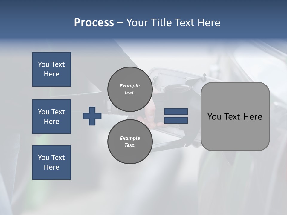 High Auto Sign PowerPoint Template