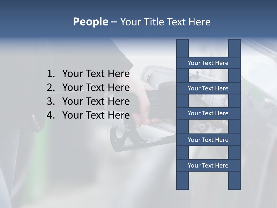 High Auto Sign PowerPoint Template