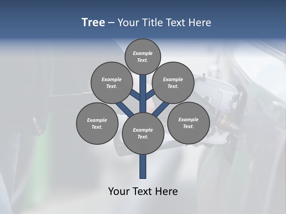 High Auto Sign PowerPoint Template