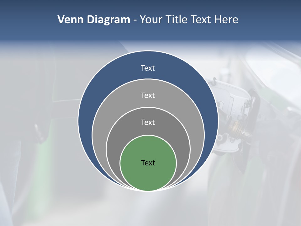 High Auto Sign PowerPoint Template