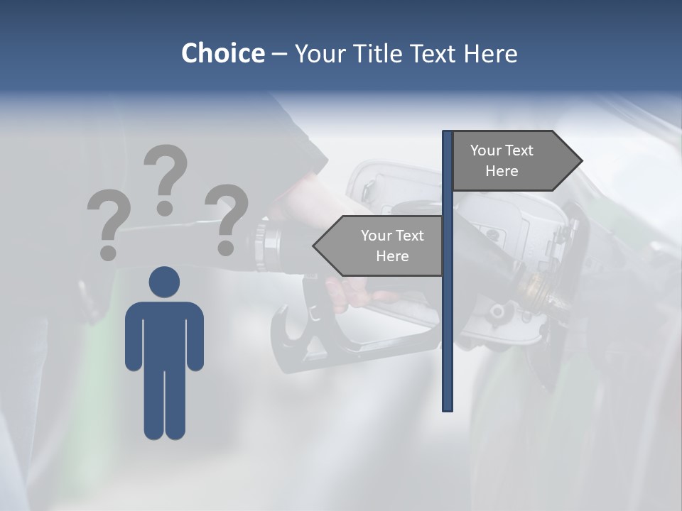 High Auto Sign PowerPoint Template