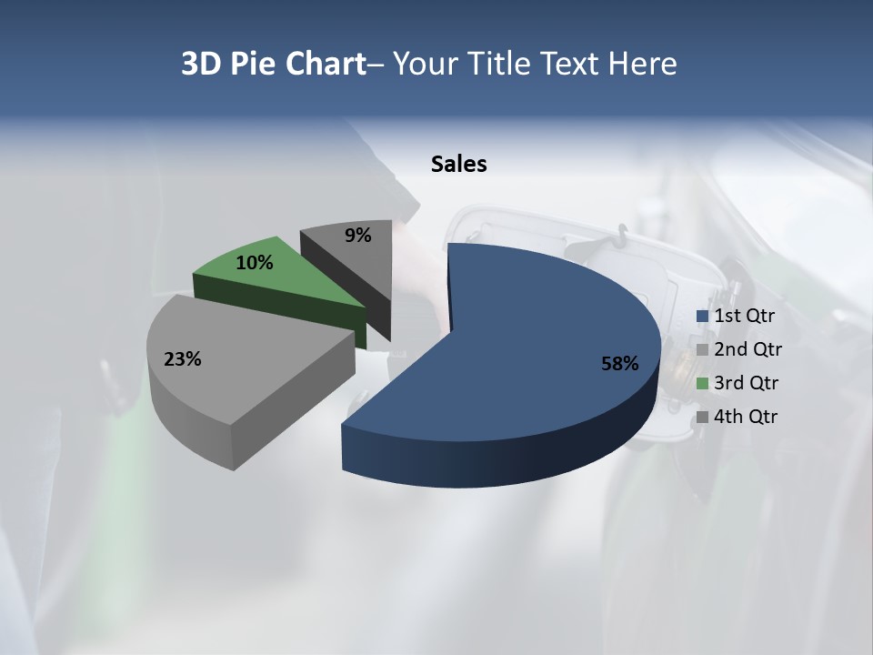 High Auto Sign PowerPoint Template