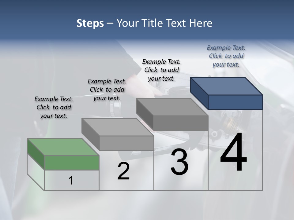 High Auto Sign PowerPoint Template