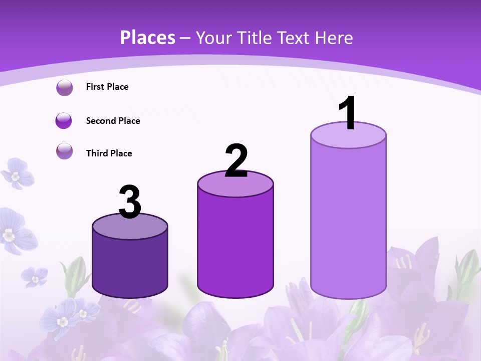 Copy Bell Floral PowerPoint Template