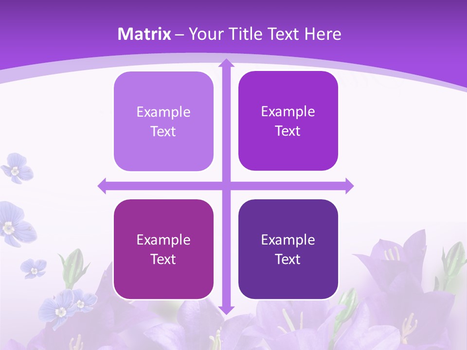 Copy Bell Floral PowerPoint Template