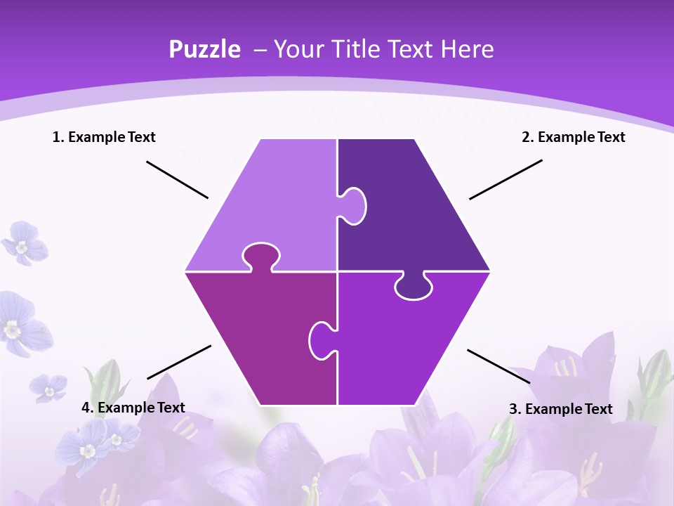 Copy Bell Floral PowerPoint Template