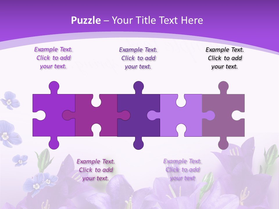 Copy Bell Floral PowerPoint Template