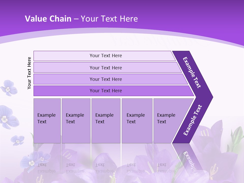 Copy Bell Floral PowerPoint Template