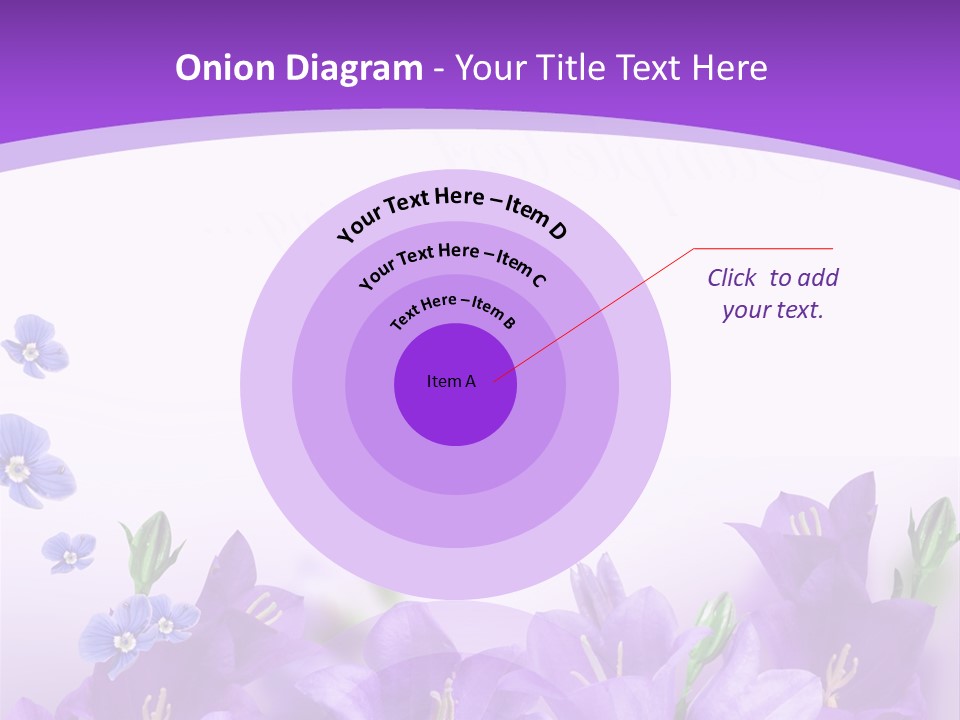 Copy Bell Floral PowerPoint Template