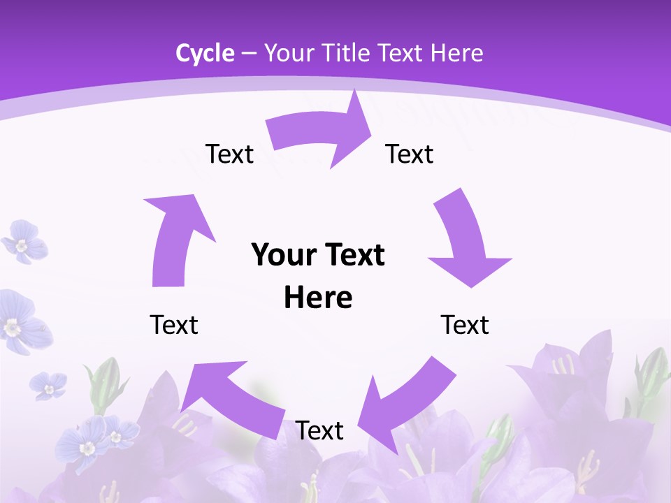 Copy Bell Floral PowerPoint Template
