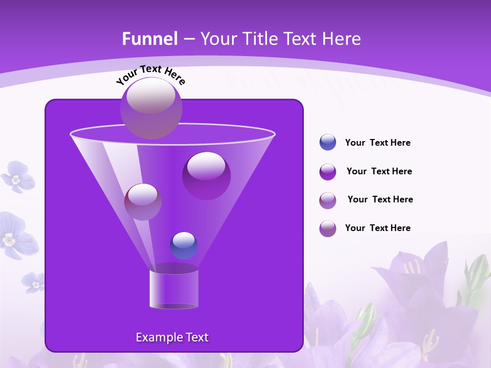 Copy Bell Floral PowerPoint Template