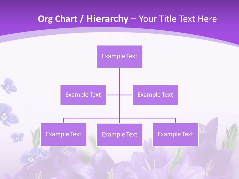Copy Bell Floral PowerPoint Template