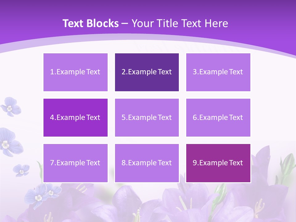Copy Bell Floral PowerPoint Template