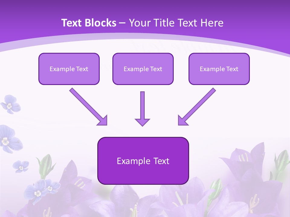 Copy Bell Floral PowerPoint Template