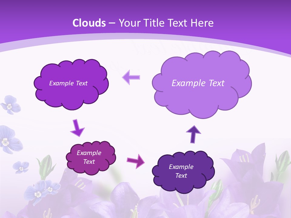 Copy Bell Floral PowerPoint Template