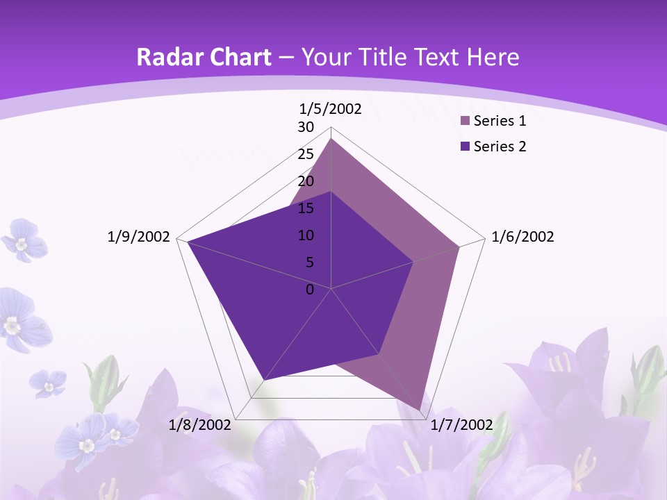 Copy Bell Floral PowerPoint Template