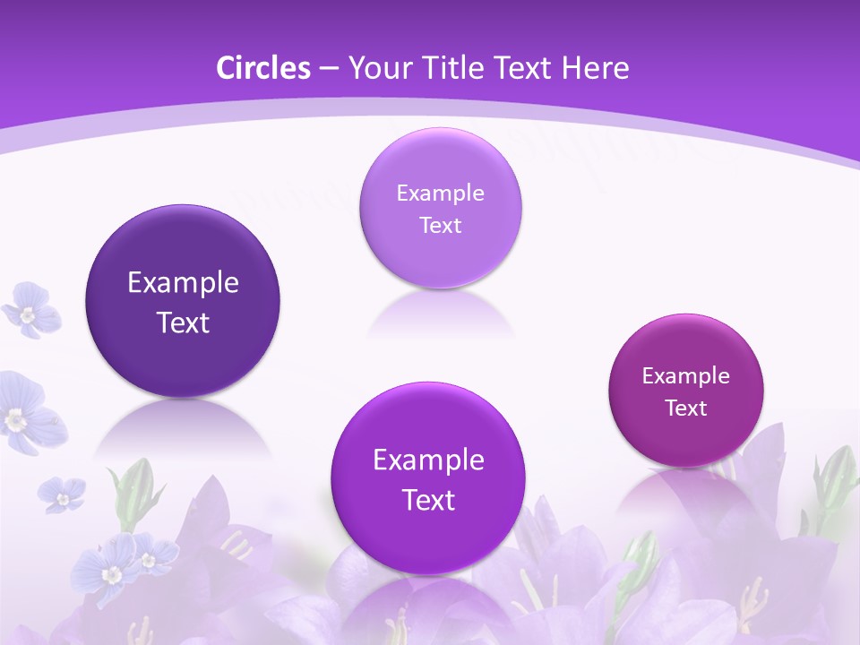Copy Bell Floral PowerPoint Template