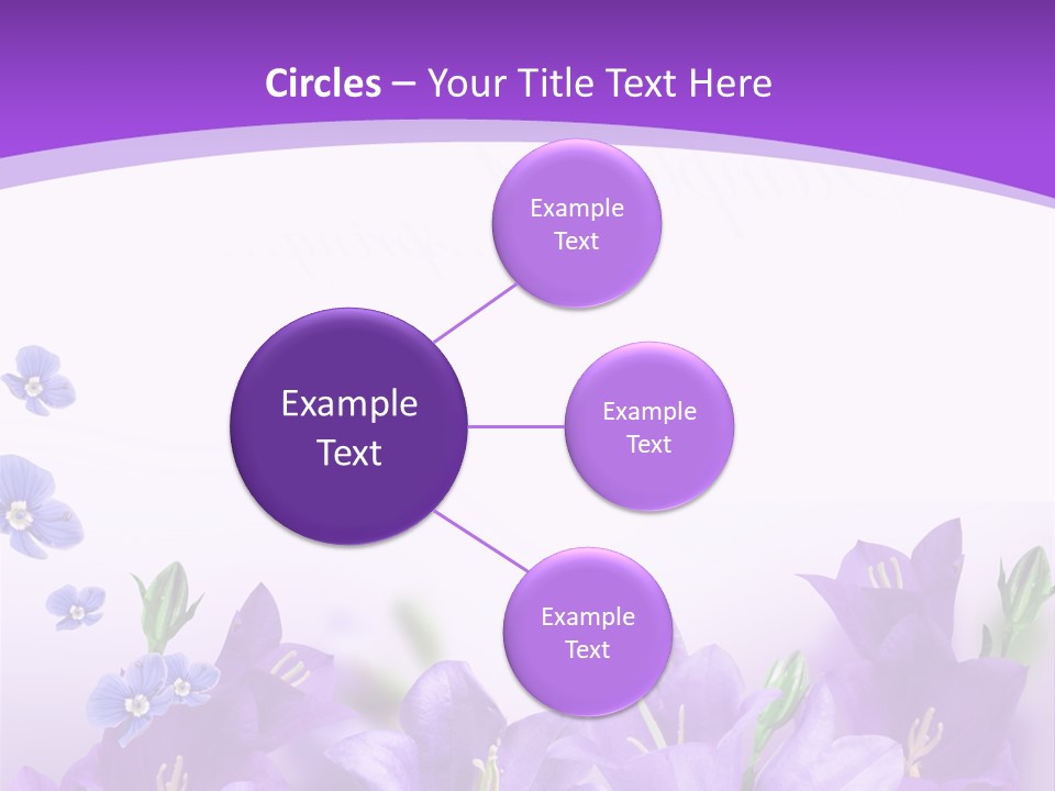 Copy Bell Floral PowerPoint Template