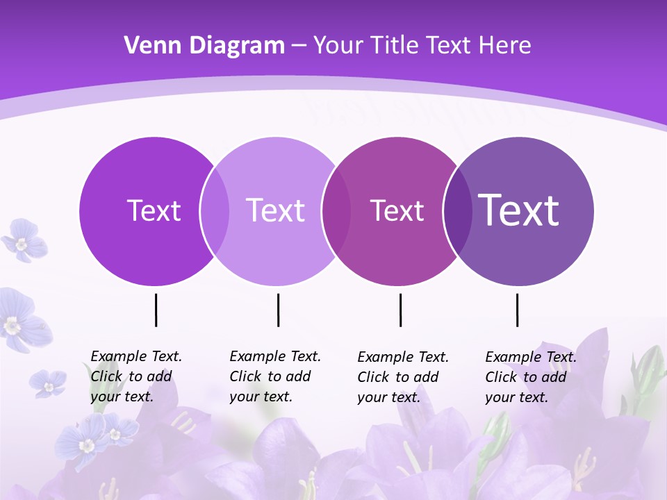 Copy Bell Floral PowerPoint Template
