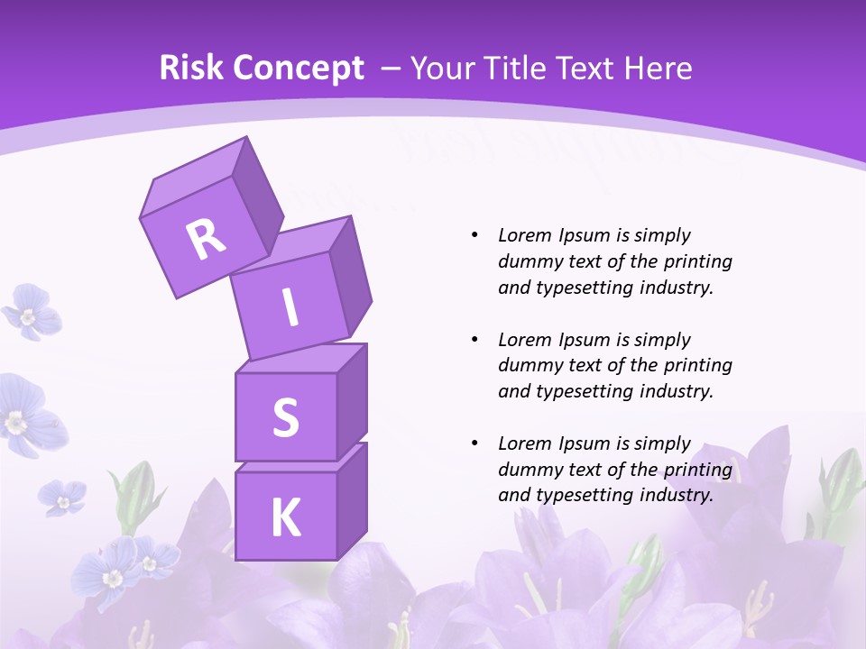 Copy Bell Floral PowerPoint Template