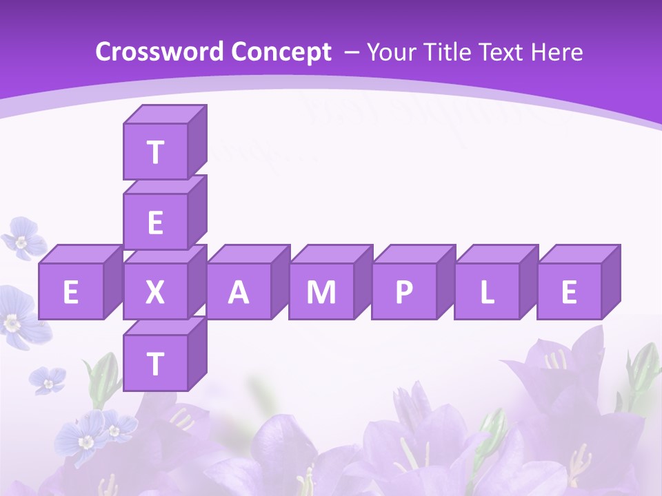 Copy Bell Floral PowerPoint Template