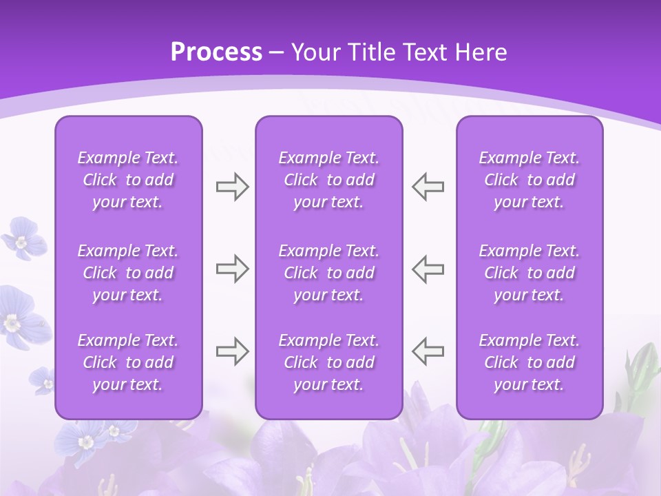 Copy Bell Floral PowerPoint Template