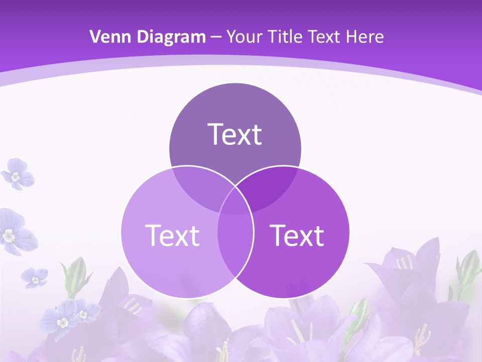 Copy Bell Floral PowerPoint Template