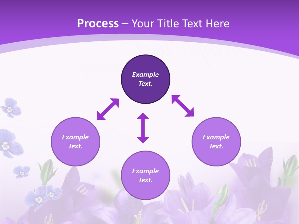 Copy Bell Floral PowerPoint Template