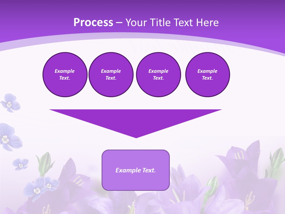 Copy Bell Floral PowerPoint Template