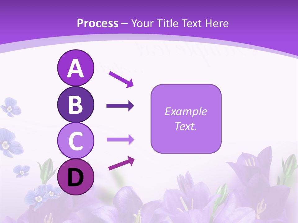 Copy Bell Floral PowerPoint Template