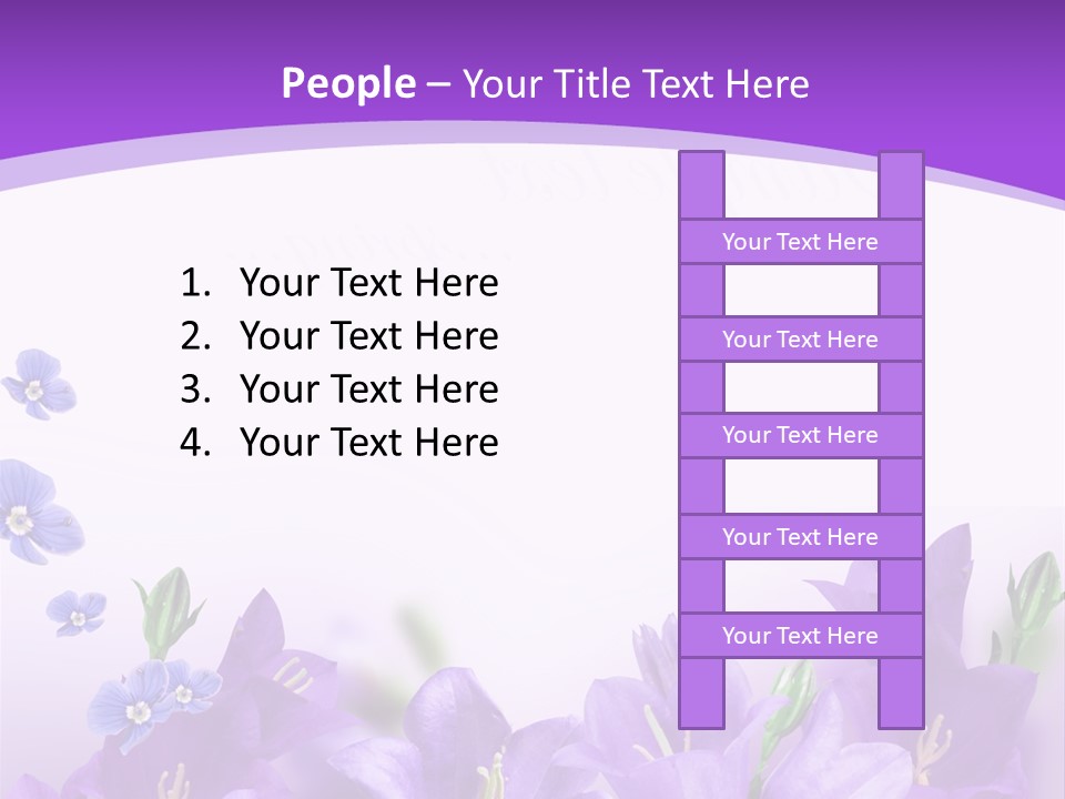 Copy Bell Floral PowerPoint Template
