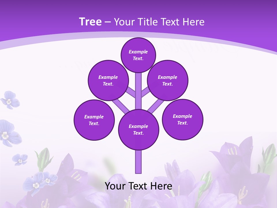 Copy Bell Floral PowerPoint Template