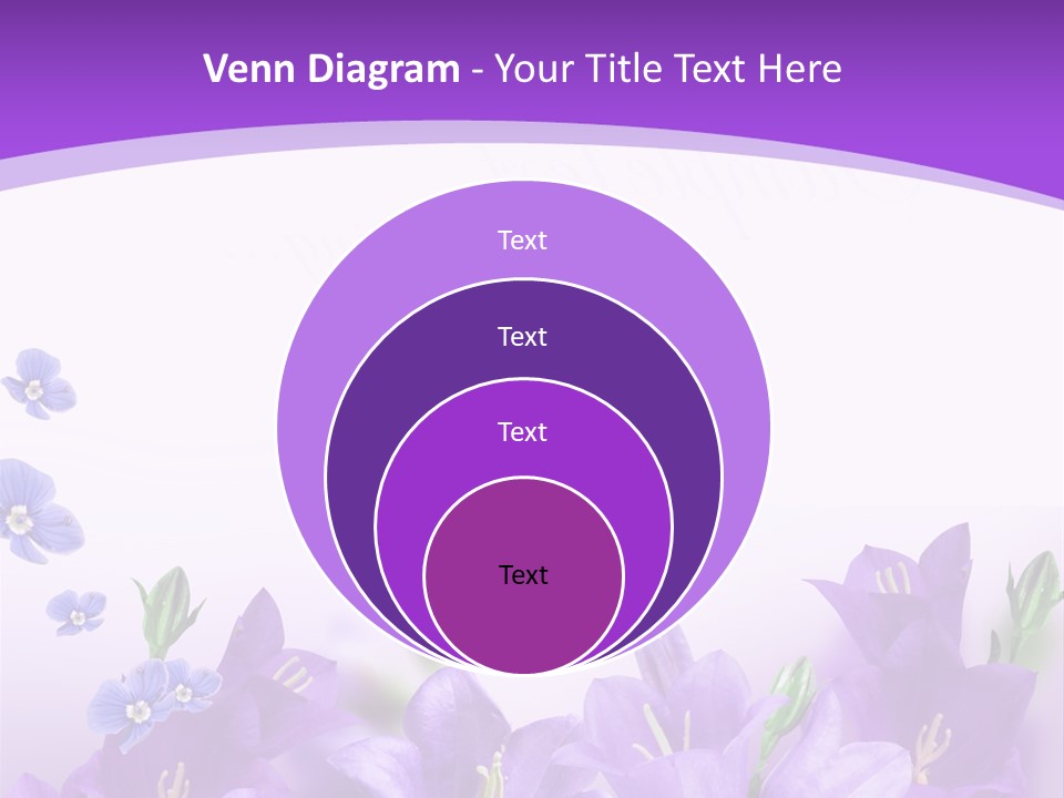 Copy Bell Floral PowerPoint Template
