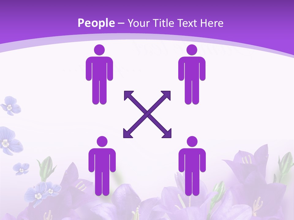 Copy Bell Floral PowerPoint Template