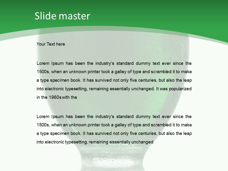 Hobby Butterflies Different PowerPoint Template