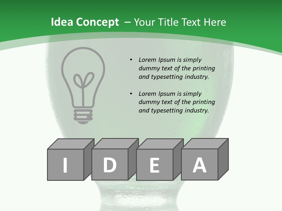 Hobby Butterflies Different PowerPoint Template