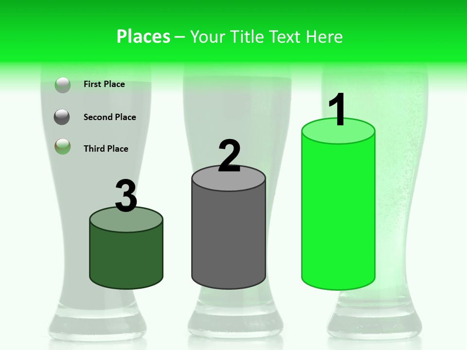Lager Green Beer Cold PowerPoint Template