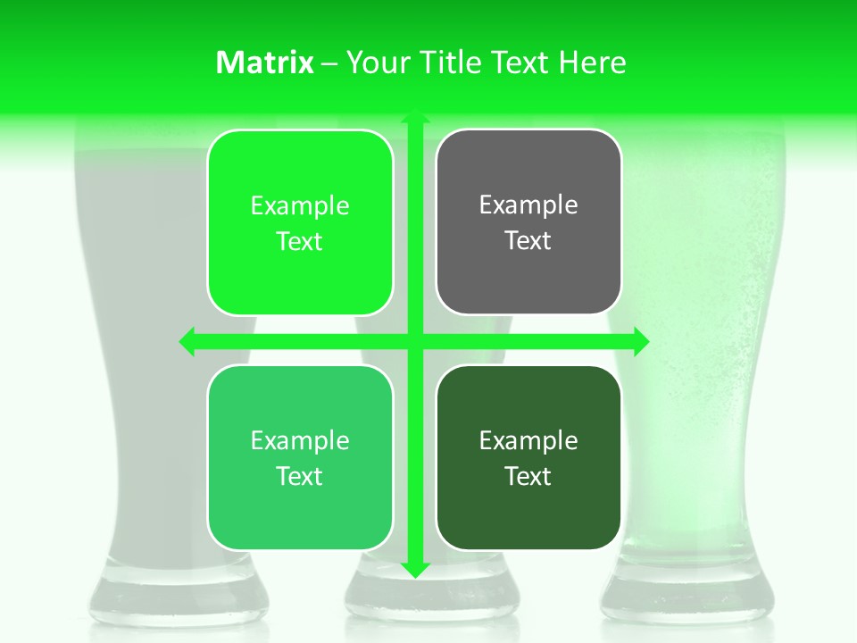 Lager Green Beer Cold PowerPoint Template